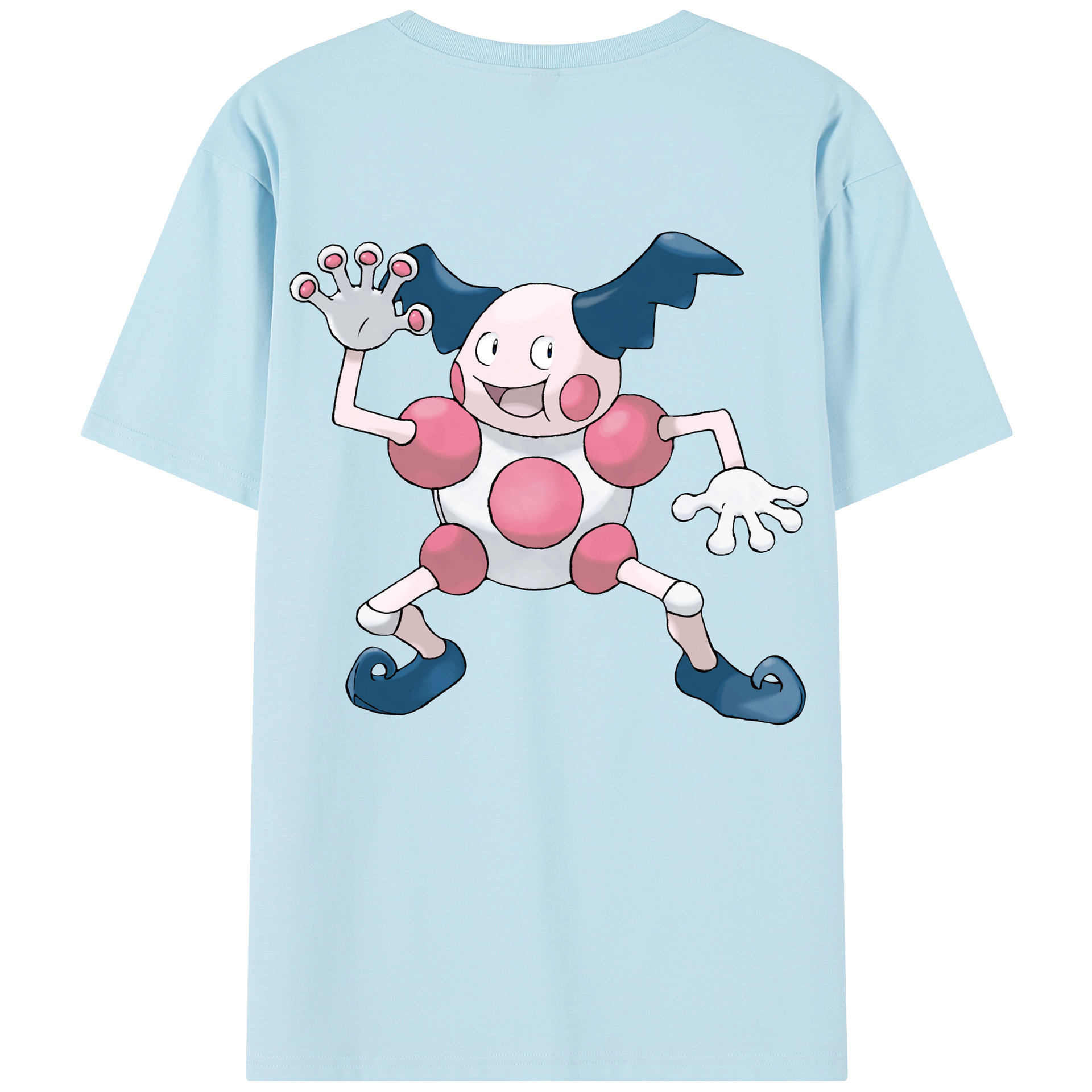 （画像用） ポケットモンスター Pokémon 綿100％半袖Tシャツ（背面プリント）